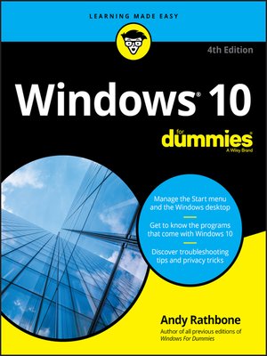 Windows 10 For Dummies - ebook